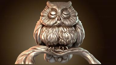 3D мадэль Бубу Совёнок (STL)