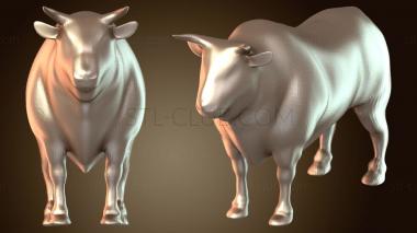 3D мадэль Бык Воин (STL)