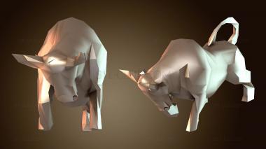 3D мадэль Бык-хранитель (STL)