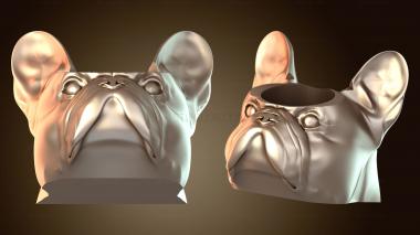 3D мадэль Французский компактный бульдог (STL)