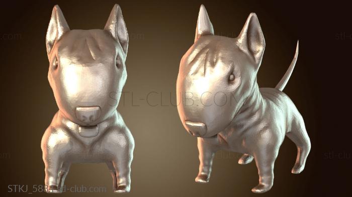 Статуэтки животных Бультерьер ГТ