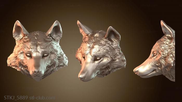 Статуэтки животных Бюст Красная Шапочка Малиновый