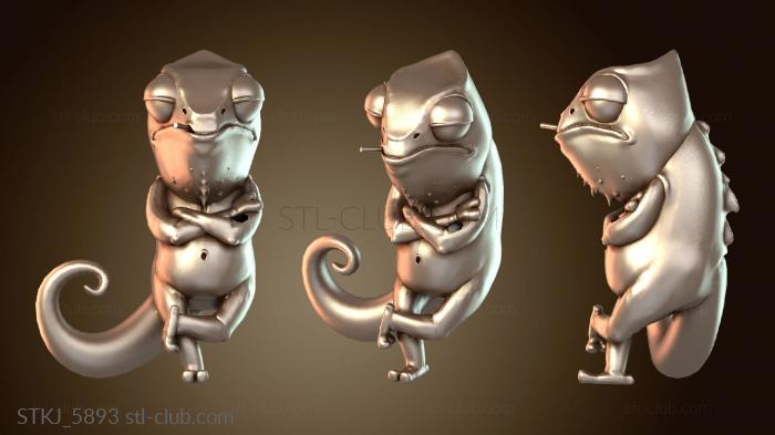 Статуэтки животных Хамелеон