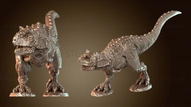 3D модель Карнотавр Свирепый (STL)