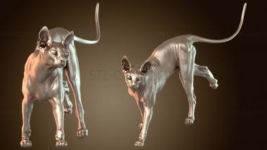 3D модель Кот Тихий (STL)