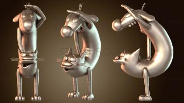 3D модель Котопес Никелодеон (STL)