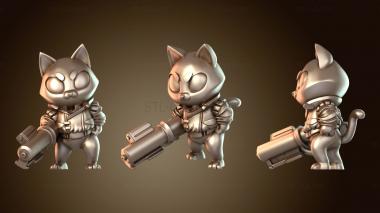 3D model Catneda Standing (STL)