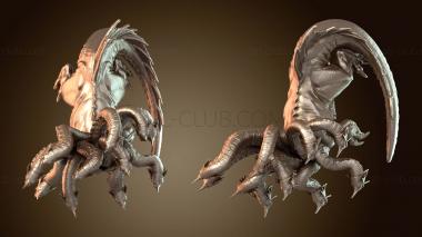 3D модель Пещерная Гидра (STL)