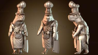 3D model Cavy Pirate Cook Nurma (STL)