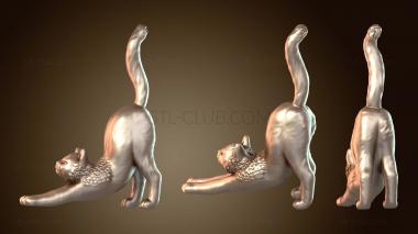 3D мадэль Чагарин Сексуальный Кот-Призрак (STL)