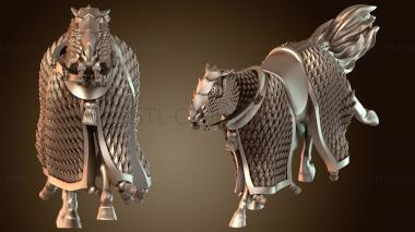 3D модель Глава Восточная Лошадь А (STL)