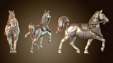 3D мадэль Глава Короля Лошади (STL)