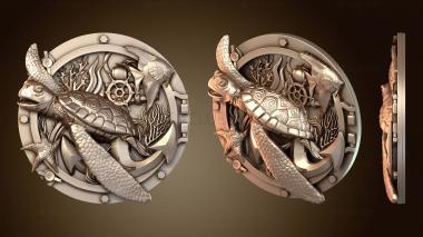 3D модель Черепаха Иллюминатор Черепаха (STL)