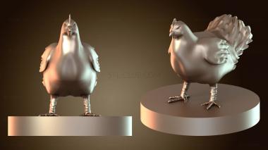 3D модель Куриное кудахтанье (STL)