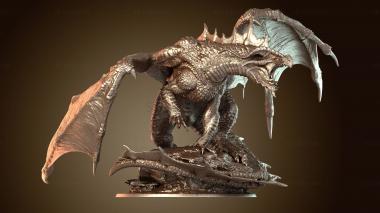 3D model Chromatic Dragon (STL)