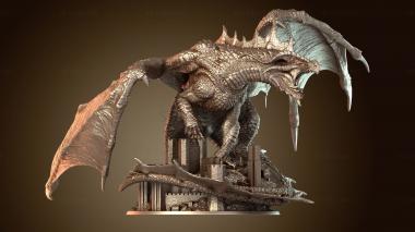 3D model Chromatic Dragon Cityscale (STL)
