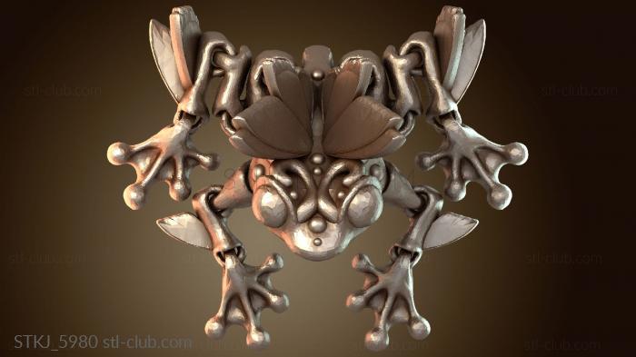 Статуэтки животных Синди Трепещущая лягушка