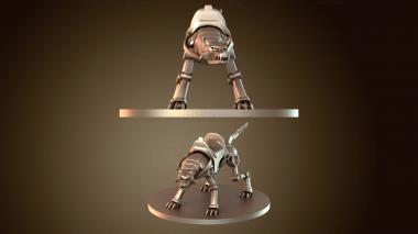 3D мадэль Механический Лютоволк (STL)