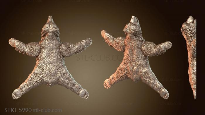 Статуэтки животных Ковер из медвежьей шкуры Cloudtop Tavern Scatter Terrain