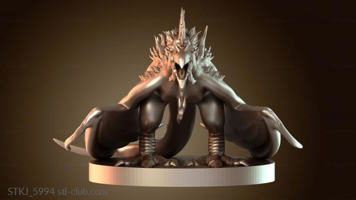 Статуэтки животных Предложенный кокатрис