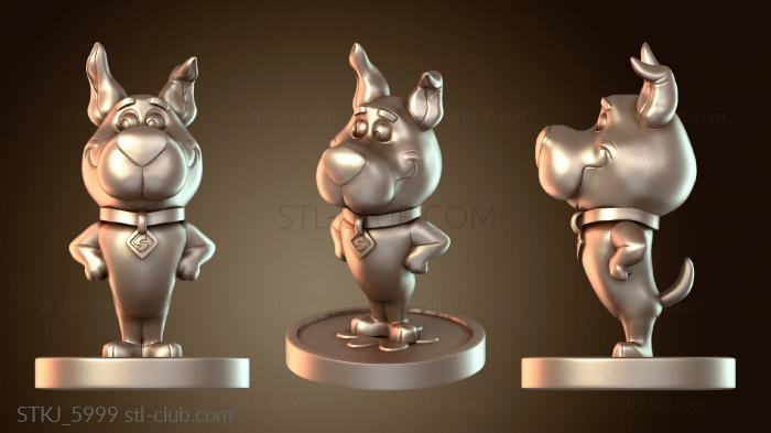 Статуэтки животных Комбо Скуби-Ду Ганг со Скрэппи