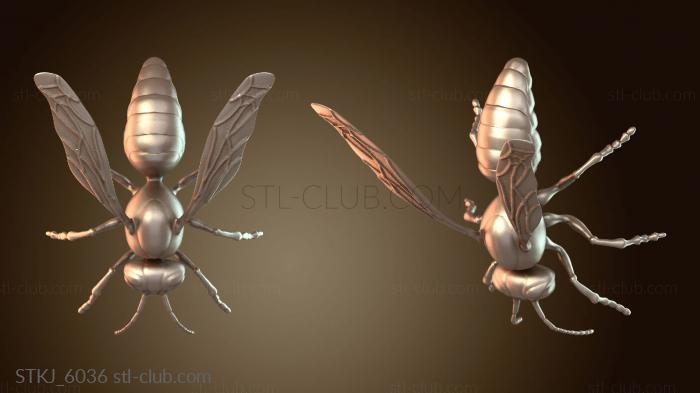 Статуэтки животных Существа Гигантская Оса