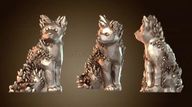 3D модель Кристальный кот (STL)