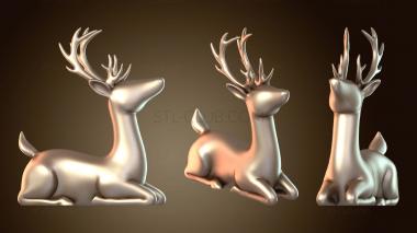 3D model Deer (STL)