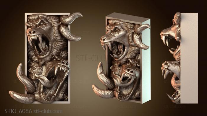 Статуэтки животных Демон