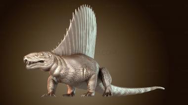 3D model Dimetrodon Elder (STL)