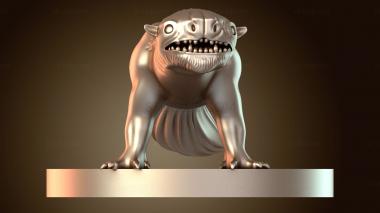 3D model Dire Otter (STL)