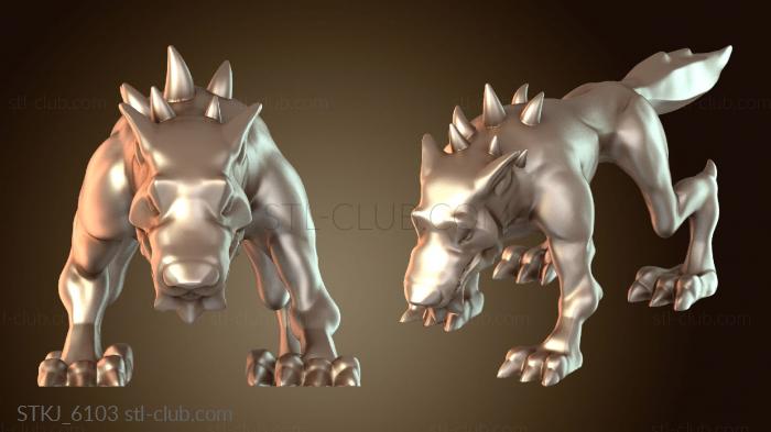 Статуэтки животных Ужасный волк