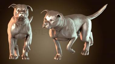 3D модель Собака Храбрая (STL)