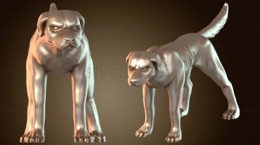 3D модель Собака Смелая (STL)