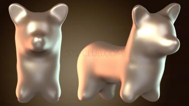 3D model Dog (STL)