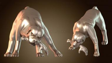 3D model Dog Determined (STL)