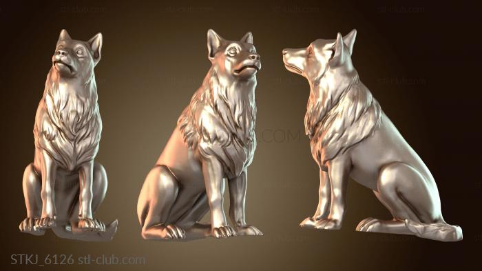 Статуэтки животных Прототип собаки