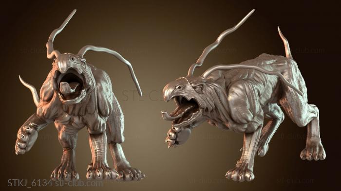 Статуэтки животных Драконья собака Кетцаль