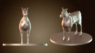 3D модель Драконья упряжная лошадь (STL)