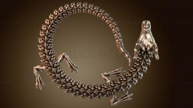 3D модель Радостный Дракон (STL)