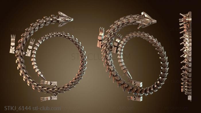 Стационарный робот-дракон Бруно Круз