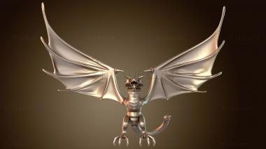 3D мадэль Драконья Виверна (STL)