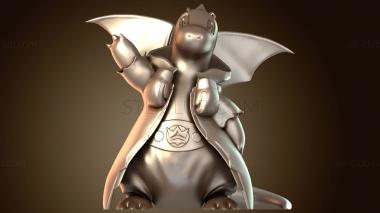 3D мадэль Чемпион Драгонайта (STL)