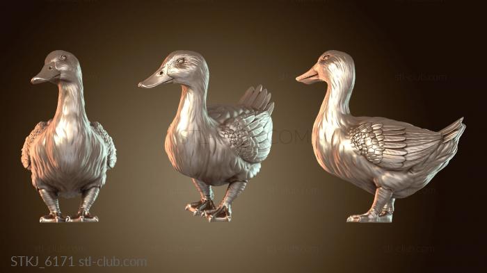 Статуэтки животных Утка стоит