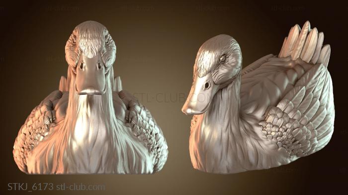 Статуэтки животных Утиное плавание