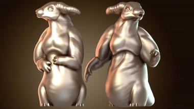 3D модель Дункан Шэдоу Флофф Медведь (STL)