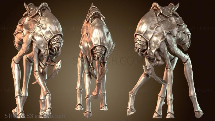 Статуэтки животных Дюнный жнец Зик с седлом Agile