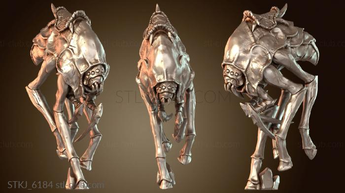 Статуэтки животных Дюнный жнец Зик с седлом Нобла