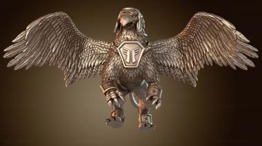 3D model Dwarf Female Gryphon (STL)