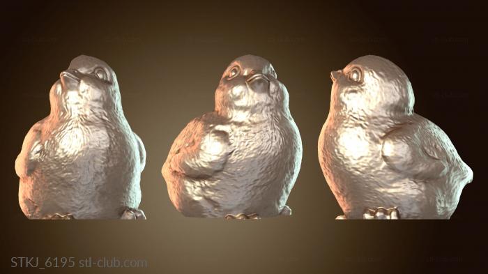 Статуэтки животных Пасхальный цыпленок